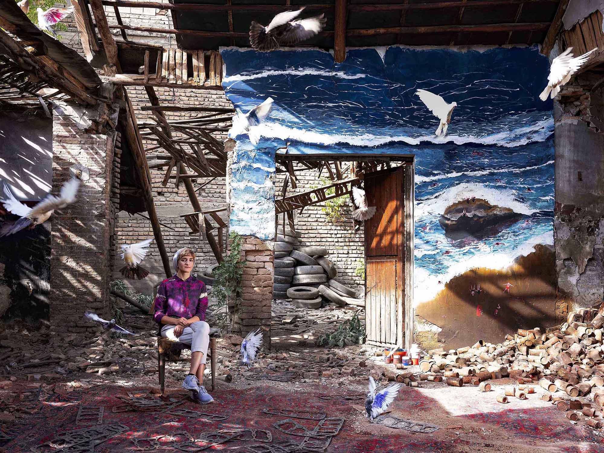 Painter: Najme Kazazi, Maryam Firuzi